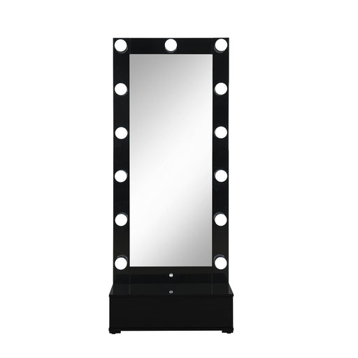 Elisa - Narrow Tall Mirror With Speaker And Drawer - R&R Furniture Gallery (Fountain Valley, CA)