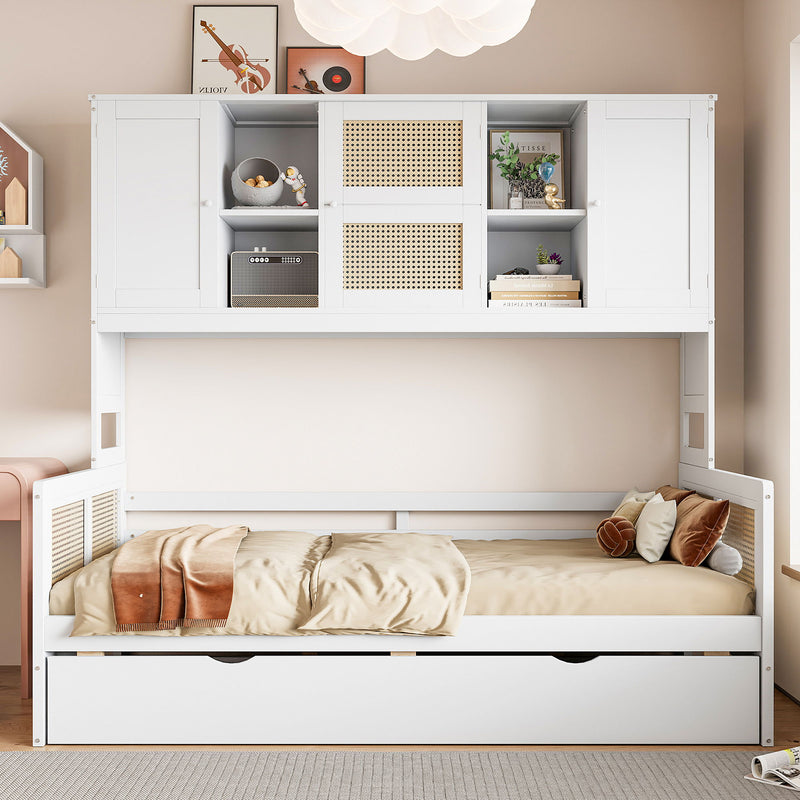 Daybed And All In One Cabinet And Shelf - R&R Furniture Gallery (Fountain Valley, CA)