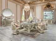Sorina - 57" Mirror - Antique Gold - R&R Furniture Gallery (Fountain Valley, CA)