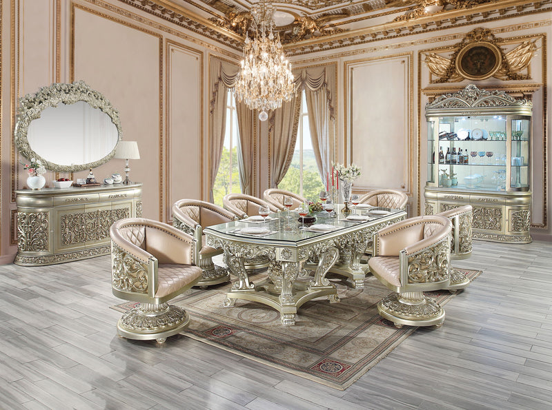 Sorina - 57" Mirror - Antique Gold - R&R Furniture Gallery (Fountain Valley, CA)