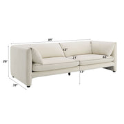 Jaeda - Sofa - Beige Linen - R&R Furniture Gallery (Fountain Valley, CA)