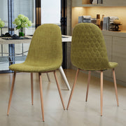 Elegant Dining Chair Set With Fabric - R&R Furniture Gallery (Fountain Valley, CA)