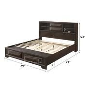 Merveille - Bed w/Storage - R&R Furniture Gallery (Fountain Valley, CA)