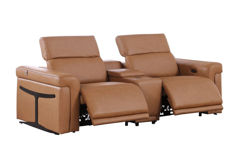 1126 - 7-Piece Modular Power Reclining Sofa, Loveseat & Chair Set In With 6 Power Recliners & Power Headrests