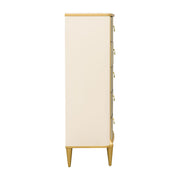 Scotts Square - 5-Drawer Chest - Light Champagne - R&R Furniture Gallery (Fountain Valley, CA)