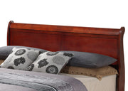 Sleigh Bed With Low Footboard - R&R Furniture Gallery (Fountain Valley, CA)