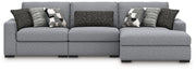 Benchcraft Bealton stationary sectional sofa with plush cushions and modern design, shown in a cozy living room setting.