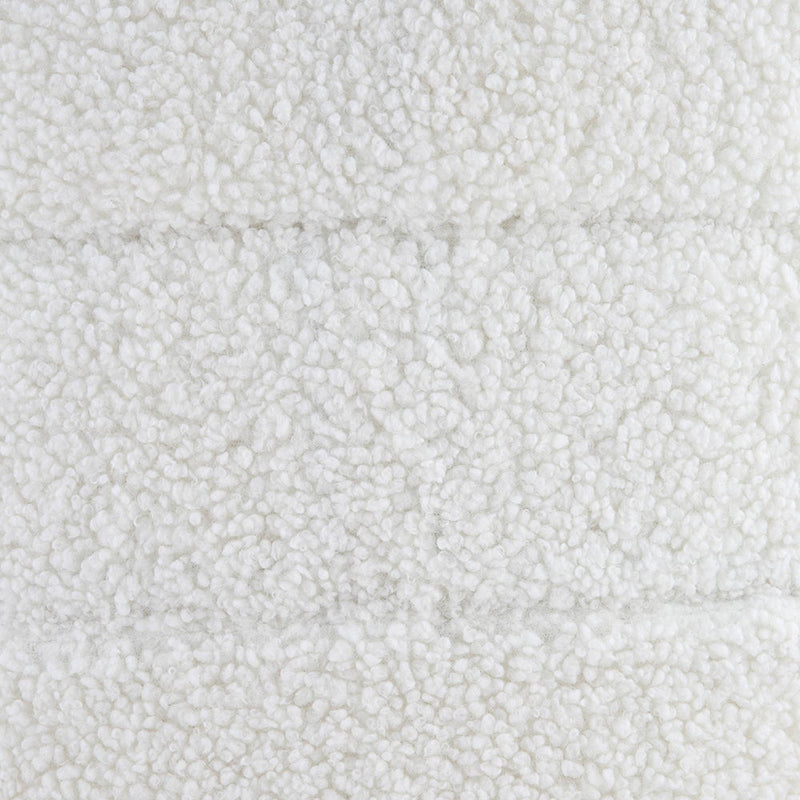 Connock - Accent Chair - White Teddy Sherpa - R&R Furniture Gallery (Fountain Valley, CA)