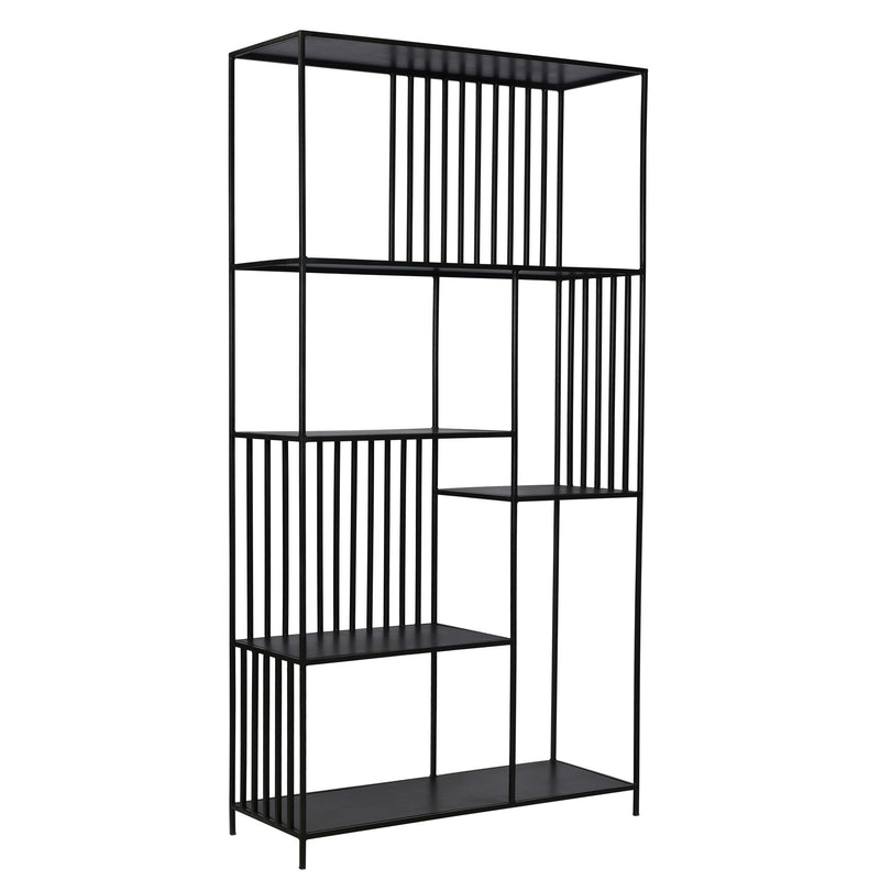 Ramar - Bookcase - Black Gunmetal