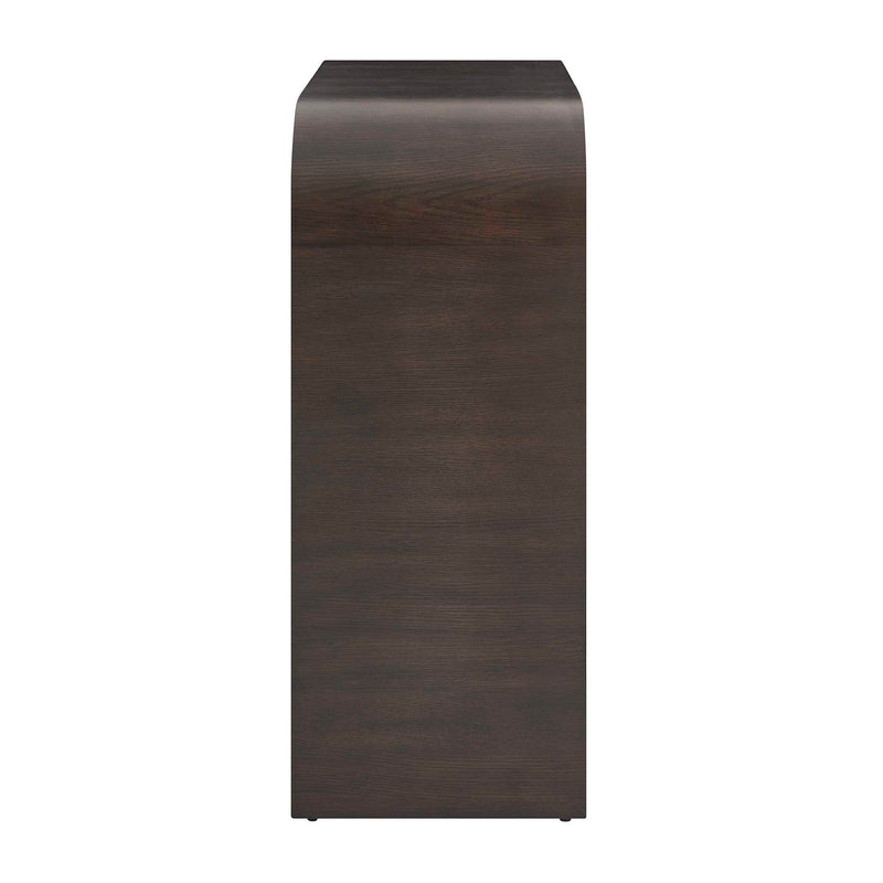 Byrams - 3 Drawer Oak Chest - Brown / Gold / Woodtone