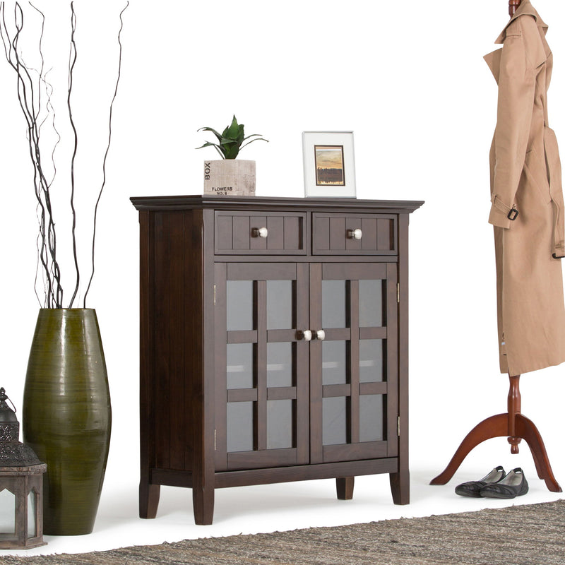 Acadian - Entryway Storage Cabinet - Brunette Brown - R&R Furniture Gallery (Fountain Valley, CA)