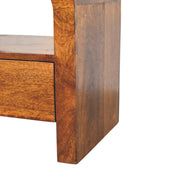 Darcy - Nightstand With Drawer And Open Shelf - Brown - R&R Furniture Gallery (Fountain Valley, CA)