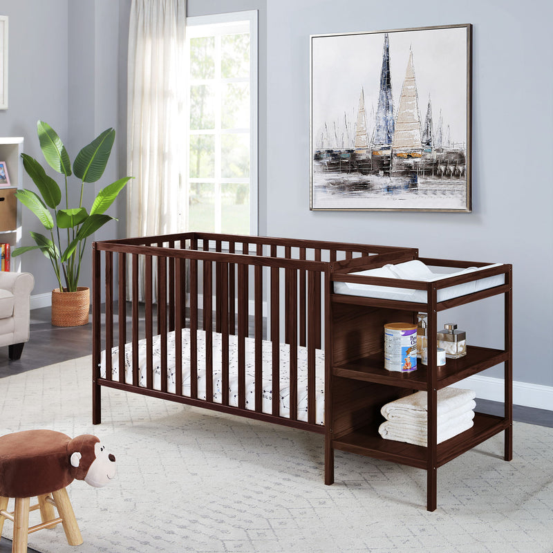 Palmer - 3-in-1 Convertible Crib / Changer Combo - R&R Furniture Gallery (Fountain Valley, CA)