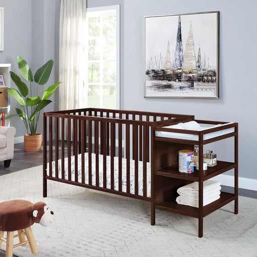 Palmer - 3-in-1 Convertible Crib / Changer Combo - R&R Furniture Gallery (Fountain Valley, CA)