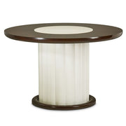 AICO Paris Chic "60 In Round Dining Table in Espresso image
