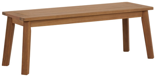 Janiyah - Bench - Light Brown - R&R Furniture Gallery (Fountain Valley, CA)