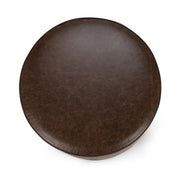 Clair - Leather Round Table - R&R Furniture Gallery (Fountain Valley, CA)