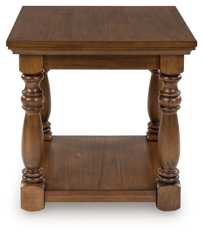 Sturlayne - Rectangular End Table - Brown - R&R Furniture Gallery (Fountain Valley, CA)