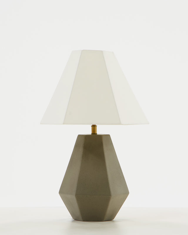Estrada Modern Concrete Table Lamp — view 2