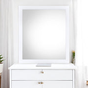 Perse - Mirror - White - R&R Furniture Gallery (Fountain Valley, CA)