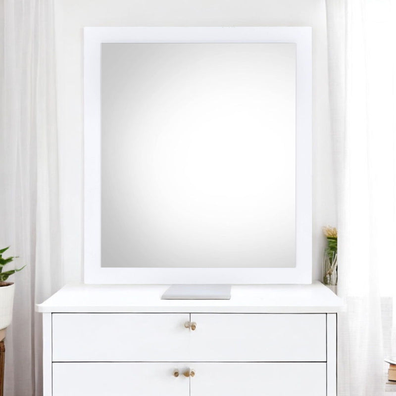 Perse - Mirror - White - R&R Furniture Gallery (Fountain Valley, CA)
