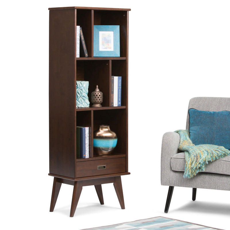 Draper - Mid Century Wide Bookcase And Storage Unit - R&R Furniture Gallery (Fountain Valley, CA)