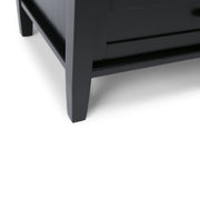 Warm Shaker - TV Media Stand Handcrafted - R&R Furniture Gallery (Fountain Valley, CA)