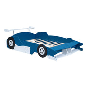 Race Car-Shaped Platform Bed With Wheels - R&R Furniture Gallery (Fountain Valley, CA)