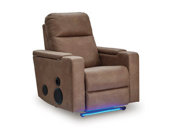 Lorrenton Power Glider Recliner with Audio System - R&R Furniture Gallery (Fountain Valley, CA)