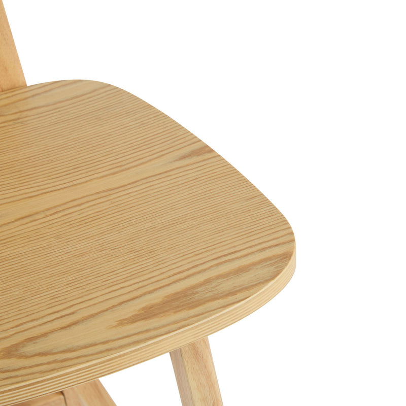 Bari - Indoor Wood Barstool (Set of 2) - R&R Furniture Gallery (Fountain Valley, CA)