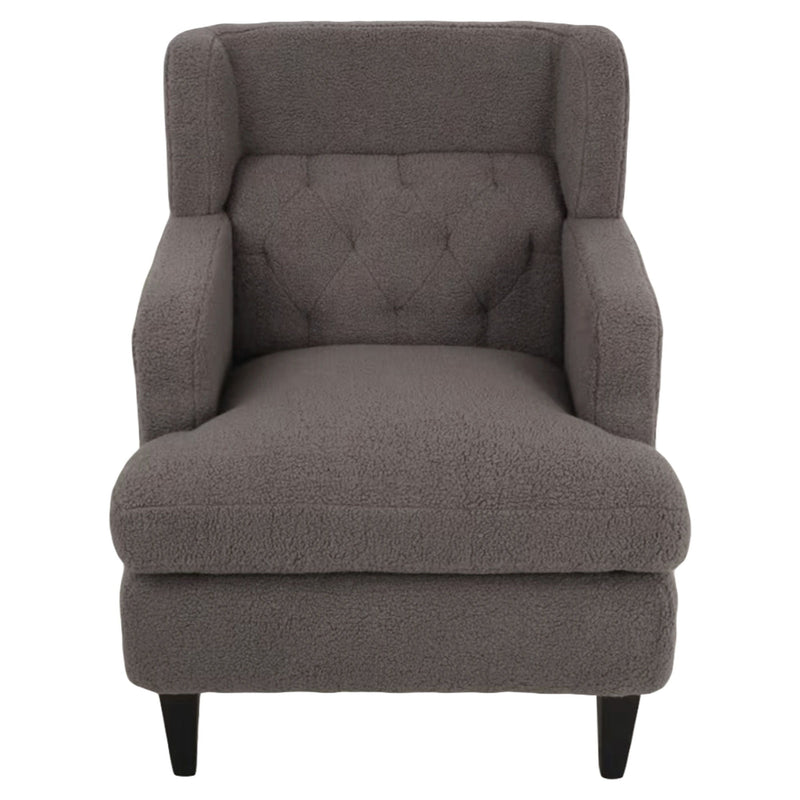 Upholstered Accent Chair Tufted Armchair For Living Room And Bedroom - R&R Furniture Gallery (Fountain Valley, CA)