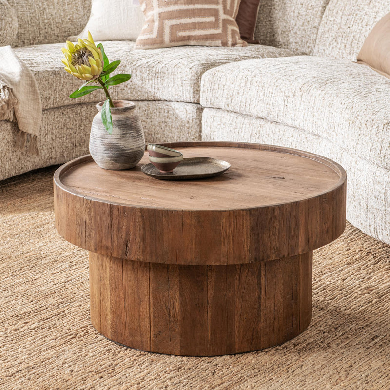 Classic Home Sonora coffee table with a sleek wooden surface and modern design, perfect for living room decor.