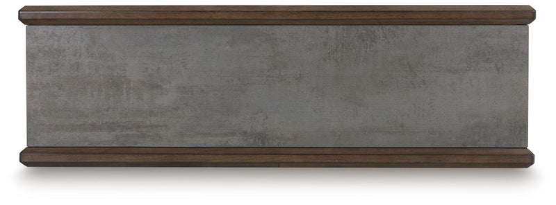 Kallenny - Sofa Table - Brown / Gray - R&R Furniture Gallery (Fountain Valley, CA)