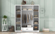4 Door Wardrobe With 1 Drawer - R&R Furniture Gallery (Fountain Valley, CA)