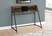 Computer Desk For Home Office, Laptop, Storage Shelves, Marble Look Contemporary & Modern - R&R Furniture Gallery (Fountain Valley, CA)