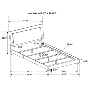 Dulcey - Bedroom Set & LED Lighting