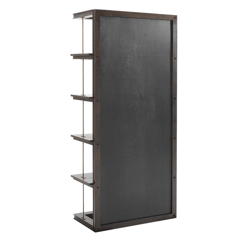 Kai - Etagere - Dark Walnut