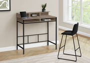 Computer Desk For Home Office, Standing, Storage Shelves, Laptop, Contemporary & Modern - R&R Furniture Gallery (Fountain Valley, CA)