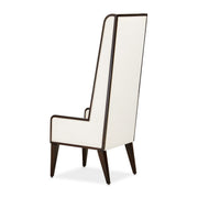 Belmont Place - Desk Chair - White / Dark Brown - R&R Furniture Gallery (Fountain Valley, CA)