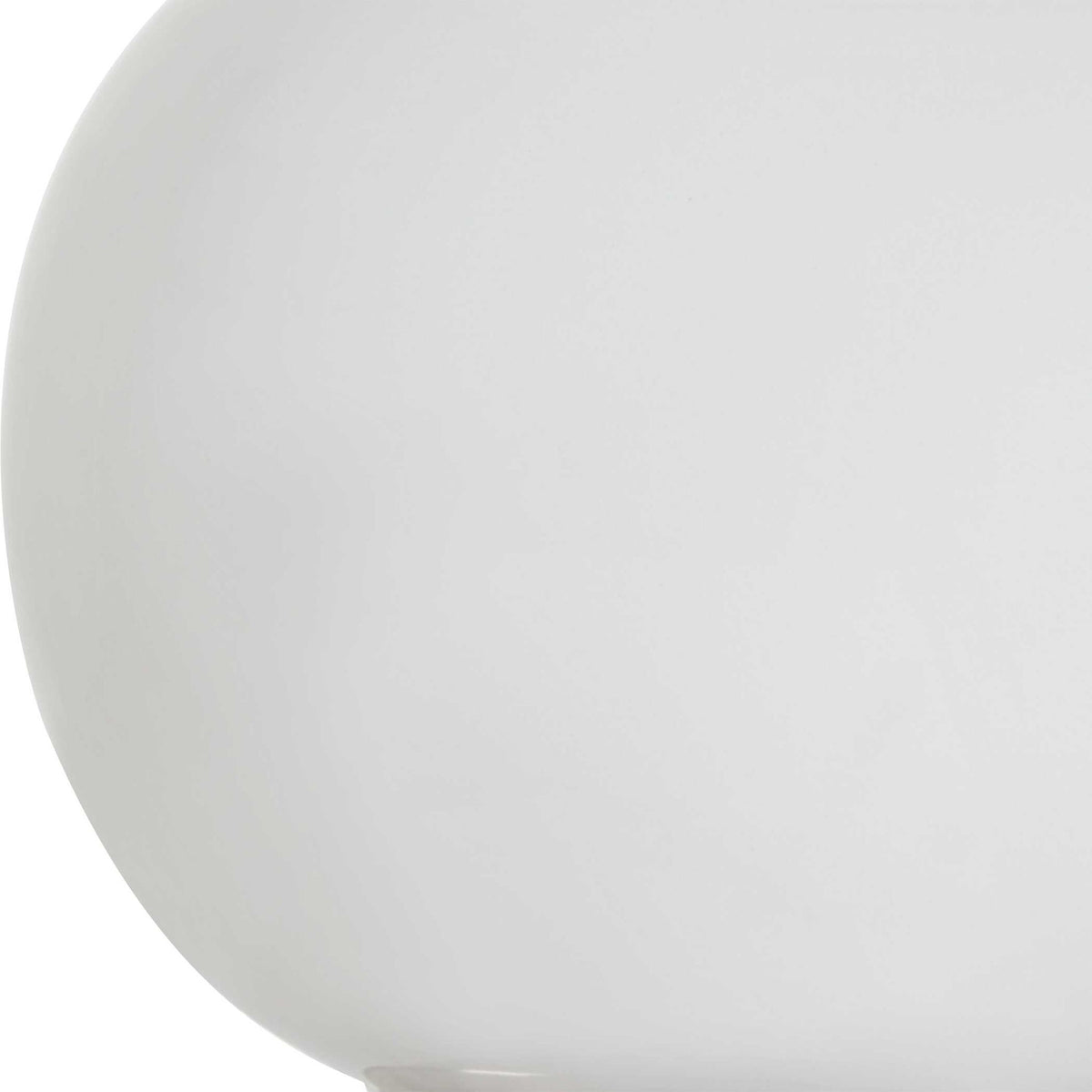 Ceramic Table Lamp - White Fabric