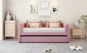 Upholstered Daybed With Ergonomic Design Backrest - R&R Furniture Gallery (Fountain Valley, CA)
