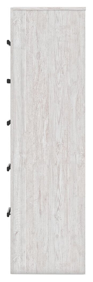 Cayboni - Five Drawer Chest - Whitewash - R&R Furniture Gallery (Fountain Valley, CA)