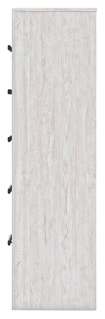 Cayboni - Five Drawer Chest - Whitewash - R&R Furniture Gallery (Fountain Valley, CA)