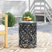 Outdoor Metal Modern Design End Table - R&R Furniture Gallery (Fountain Valley, CA)