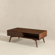 Caroline - Coffee Table - Walnut Brown - R&R Furniture Gallery (Fountain Valley, CA)