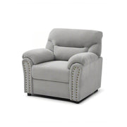 Hamilton - Chair With Hand Applied Nailhead Trim And Pillow Top Arm Cushions - R&R Furniture Gallery (Fountain Valley, CA)