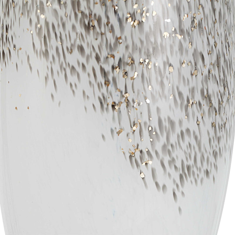 Quinn - Table Lamp - White & Silver