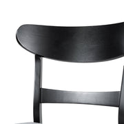 Mid Century Dining Chairs With Cushioned Seats And Wood Frame (Set of 2) - R&R Furniture Gallery (Fountain Valley, CA)