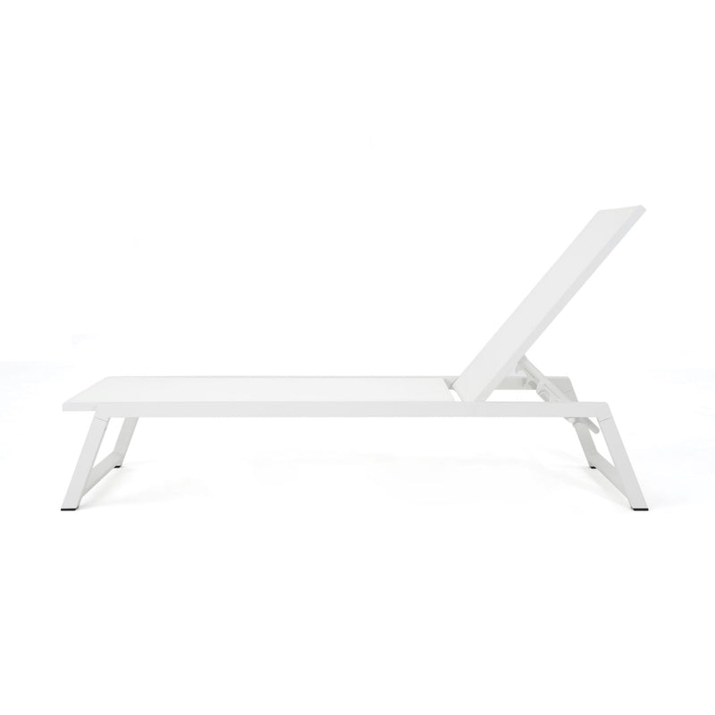 Myers - Modern Chaise Lounge Set With Adjustable Back - R&R Furniture Gallery (Fountain Valley, CA)