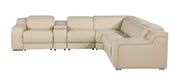 1116 - Power Reclining Italian Leather Sectional - R&R Furniture Gallery (Fountain Valley, CA)